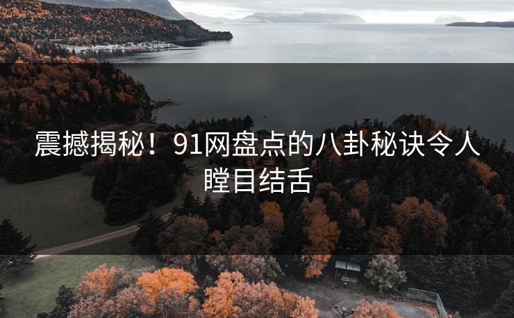 震撼揭秘！91网盘点的八卦秘诀令人瞠目结舌